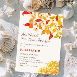 Herfst Herfst Lemon Tea Party vrijgezellenfeest Kaart