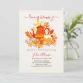 Herfst Herfst Lemon Tea Party Vrijgezellenfeest Kaart (Staand voorkant)