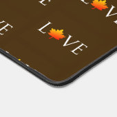 Herfst Herfst Liefdespatroon Rustiek Sinaasappel B Bureaumat (Hoek)