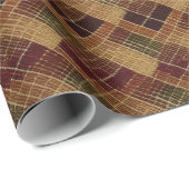 Herfst Herfst Modern Argyle Patroon No19 Cadeaupapier (Rol Hoek)