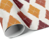 Herfst Herfst Modern Argyle Patroon No1 Cadeaupapier (Rol Hoek)