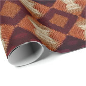 Herfst Herfst Modern Argyle Patroon No5 Cadeaupapier (Rol Hoek)