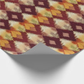 Herfst Herfst Modern Argyle Pattern No6 Cadeaupapier (Hoek)