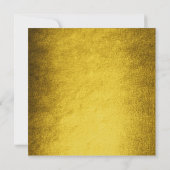 Herfst Herfst Mosterd Golden Leaves Verjaardagsfee Kaart (Achterkant)