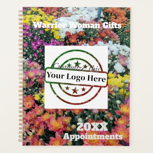 Herfst / Herfst Mum bloemen Planner (Voorkant)