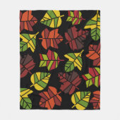 Herfst Herfst Natuur Transition Fleece Deken (Voorkant)