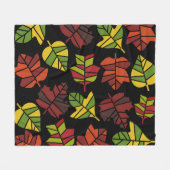 Herfst Herfst Natuur Transition Fleece Deken (Voorkant (Horizontaal))