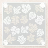 Herfst Herfst Natuur Transition Glazen Onderzetter (Achterkant)