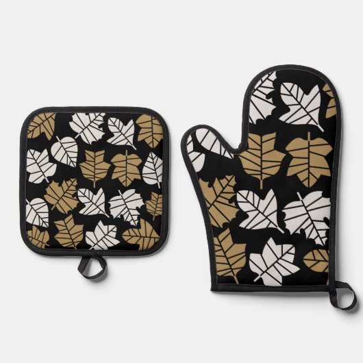 Herfst Herfst Natuur Transition Ovenwant & Pannenlap Set (Voorkant)