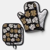 Herfst Herfst Natuur Transition Ovenwant & Pannenlap Set (Voorkant / Achterkant)