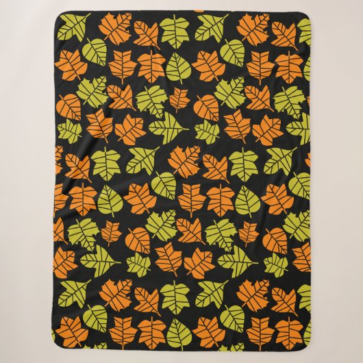 Herfst Herfst Natuur Transition Sherpa Deken (Voorkant)