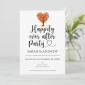 Herfst Herfst nog lang en gelukkig na het feest br Kaart (Staand voorkant)