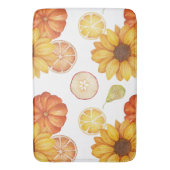 Herfst Herfst Oogst Thanksgiving Pompoen Spice Badmat (Voorkant Verticaal)