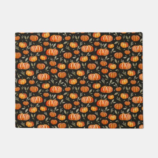 Herfst Herfst Oogst Thanksgiving Pompoen Spice Deurmat (Voorkant)