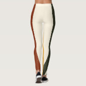 herfst Herfst Oogst Thanksgiving Seizoen Blad Fall Leggings (Achterkant)