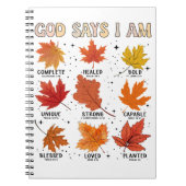 herfst Herfst Oogst Thanksgiving Seizoen Blad Fall Notitieboek (Voorkant)