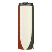 herfst Herfst Oogst Thanksgiving Seizoen Blad Fall Thermosbeker (Achterkant)