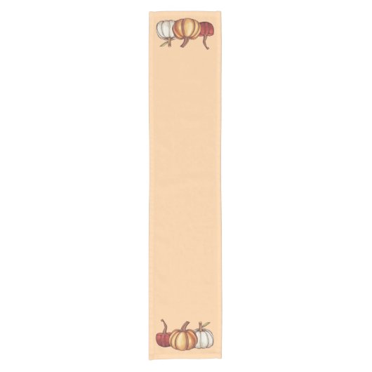 Herfst Herfst Oogst Thanksgiving Tafelloper (Voorkant)