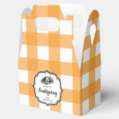 Herfst herfst Oranje Thanksgiving Pset Turkije Bedankdoosjes (Geopend)