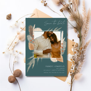 Herfst Herfst Outdoor Trouwfoto Save The Date