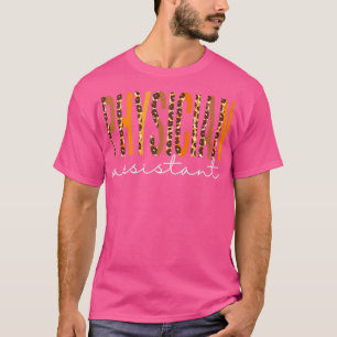 Herfst herfst overtreffen door arts Assistent leop T-shirt