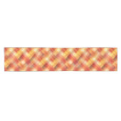 Herfst, Herfst Plaid Ontwerp Korte Tafelloper (Horizontaal)
