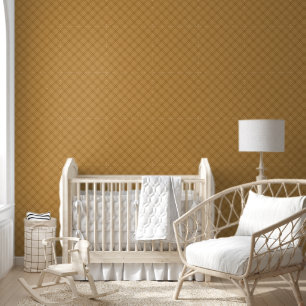 Herfst Herfst Plaid Tartan 1 bruin, tan, crème Behang