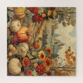 herfst Herfst platteland Boerderij schuur pompoen Legpuzzel (Horizontaal)