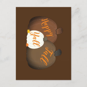 Herfst/herfst/pompoen Briefkaart