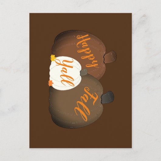 Herfst/herfst/pompoen Briefkaart (Voorkant)