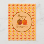 Herfst/herfst/pompoen Briefkaart (Voorkant)