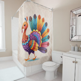 Herfst Herfst Pompoen Douchegordijn