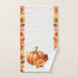Herfst Herfst Pompoen Handdoek
