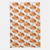 Herfst Herfst Pompoen Keuken Handdoek (Verticaal)
