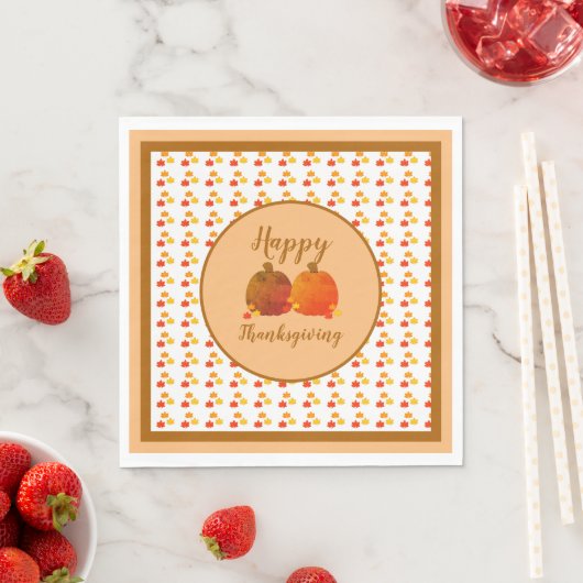 Herfst/herfst/pompoen Napkins Servet (Insitu)