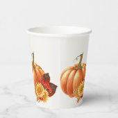 Herfst Herfst Pompoen Papier Cups Papieren Bekers (Rechts)