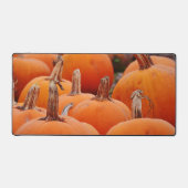 Herfst herfst pompoen patch close-up bureau mat (Voorkant)