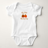 Herfst/herfst/pompoen Romper (Voorkant)