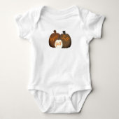 Herfst/herfst/pompoen Romper (Voorkant)