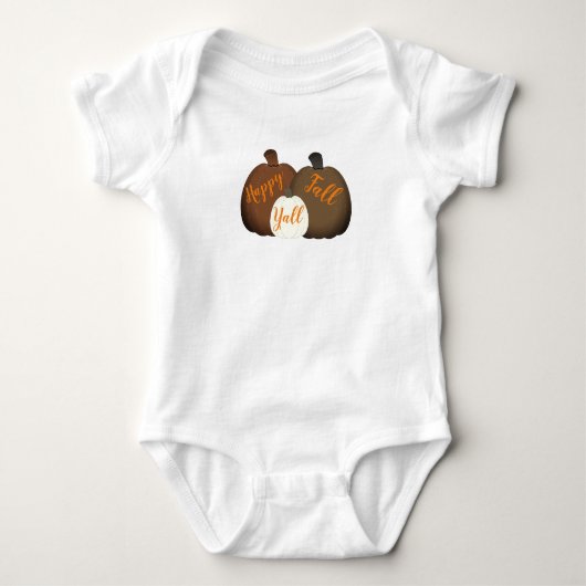 Herfst/herfst/pompoen Romper (Voorkant)
