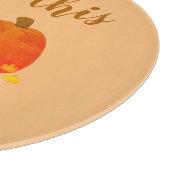 Herfst/herfst/pompoen Snijplank (Hoek)