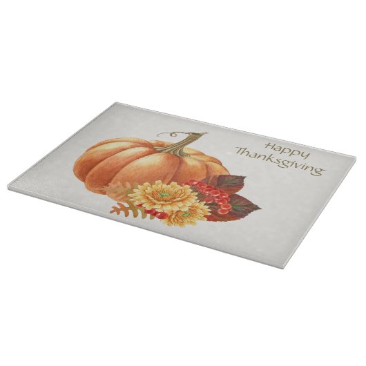 Herfst Herfst Pompoen Snijplank (Hoek)