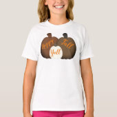 Herfst/herfst/pompoen T-shirt (Voorkant)