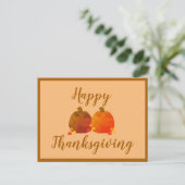 Herfst/herfst/pompoen/Thanksgiving Briefkaart (Staand voorkant)