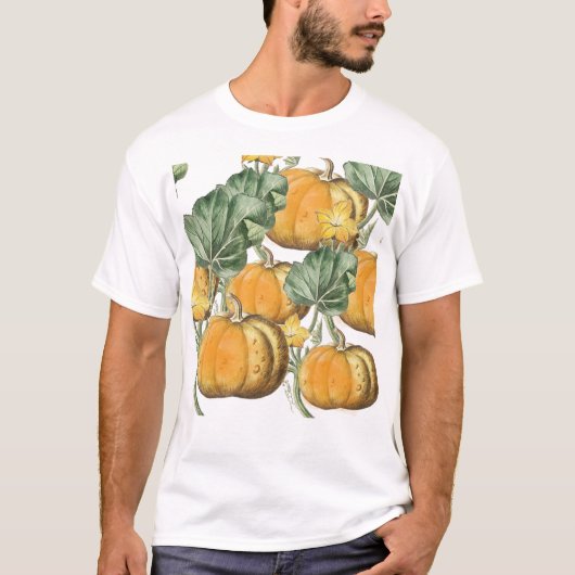 Herfst herfst pompoenen t-shirt (Voorkant)