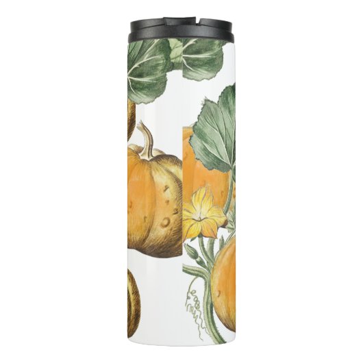 Herfst herfst  pompoenen thermosbeker (Achterkant)