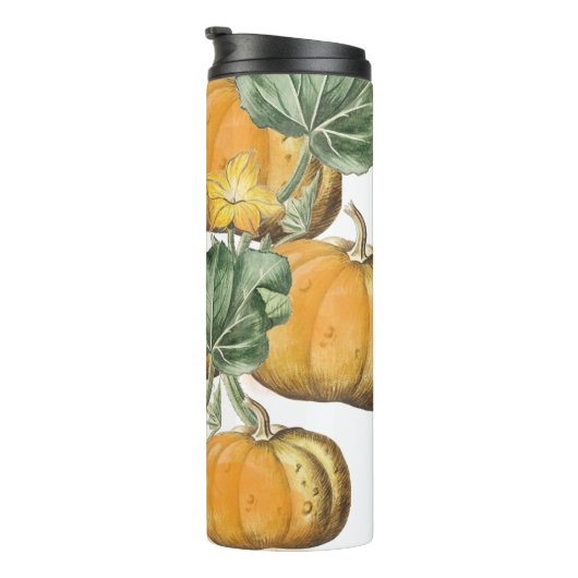 Herfst herfst  pompoenen thermosbeker (Geroteerd rechts)