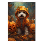 Herfst Herfst Pumpkin Puppy (Voorkant)