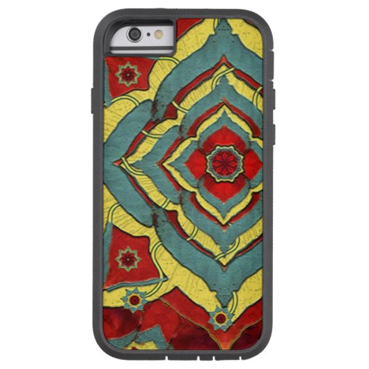 Herfst herfst Reds Mandala iPhone6 Case (Achterkant)
