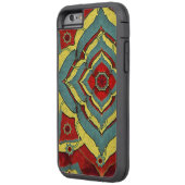 Herfst herfst Reds Mandala iPhone6 Case (Achterkant Links)